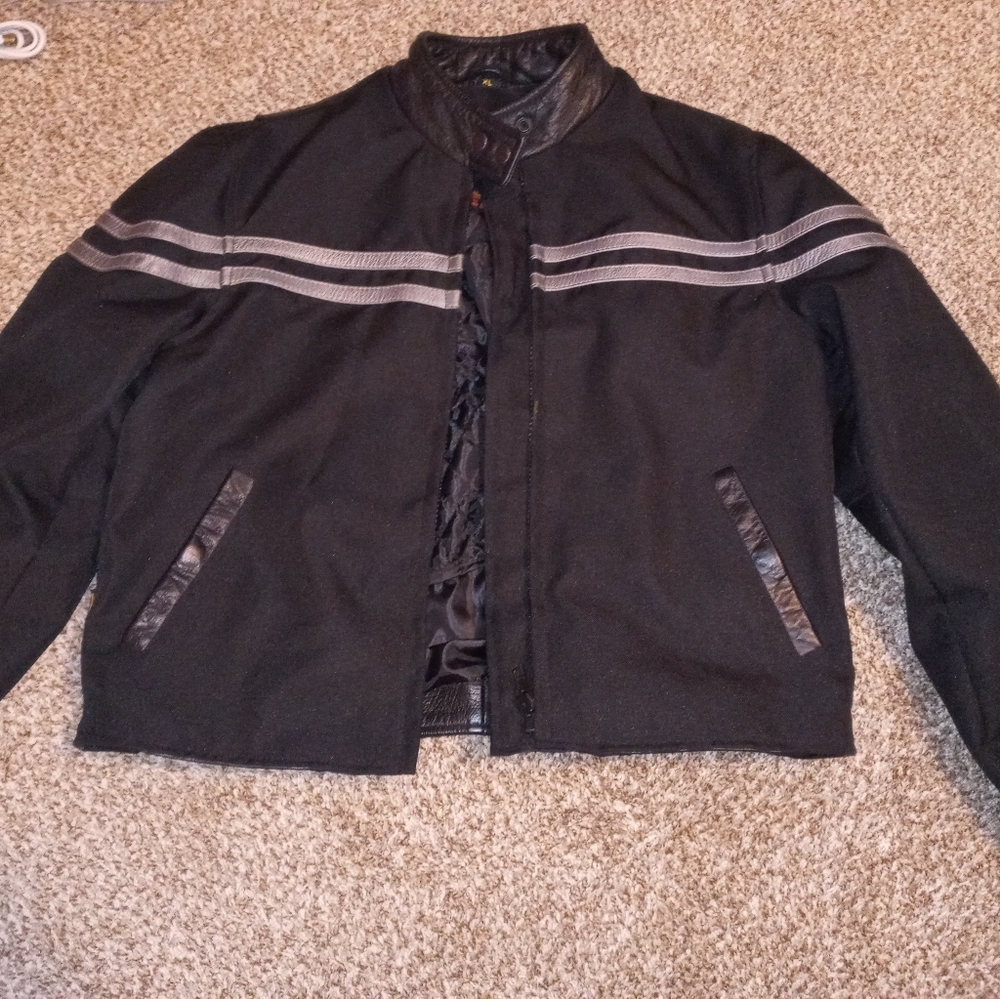 Leather jacket
